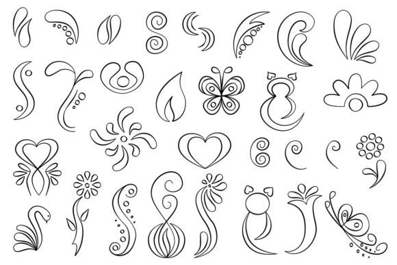 Exploring the Timeless Allure of Vectors Hand Drawn Arabesques Ornaments