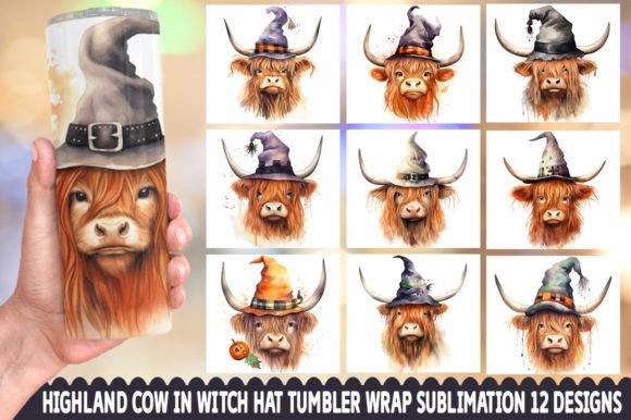 Halloween Highland Cow Tumbler Bundle: A Designer's Deep Dive