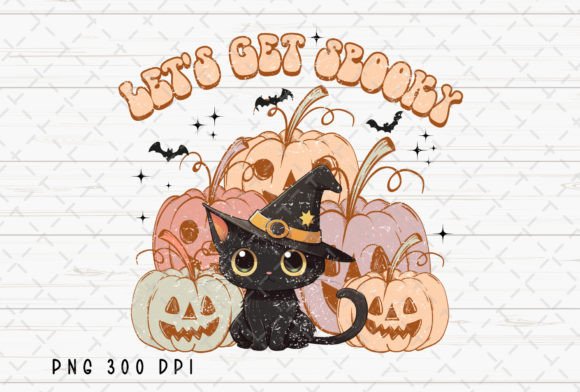 Let's Get Spooky Halloween Pumpkin PNG: Your Ultimate Design Asset