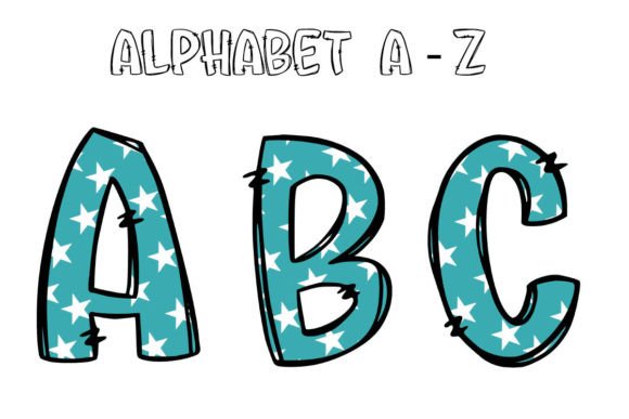 School Alphabet Letters Sublimation PNG9: A Classroom-Ready Design Asset