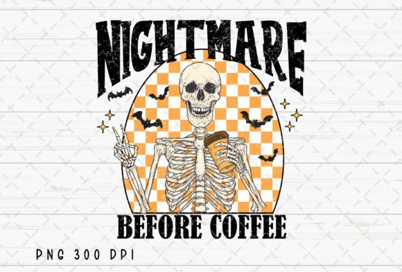 Skeleton Retro Halloween Coffee Fall PNG: Beyond the Trend