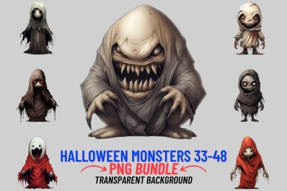 Unleashing Spooky Creativity with Scary Halloween Monsters Sublimation 3