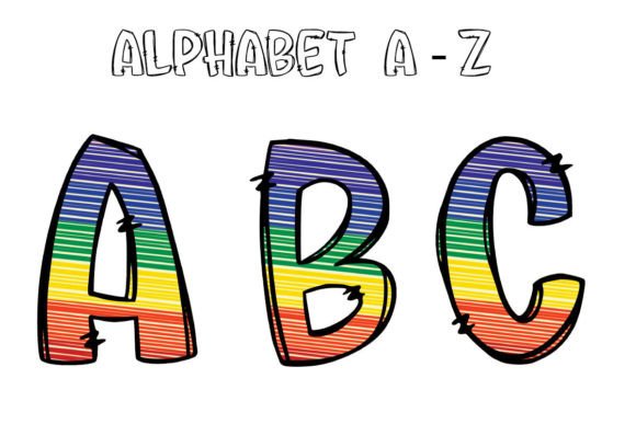 Unlock Creative Potential with School Alphabet Letters Sublimation 2