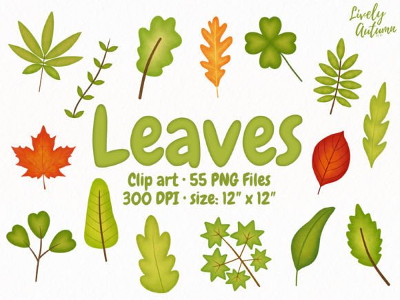 Unlocking Creative Potential with the Leaves Clip Art PNG Set